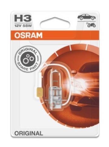 Bec 12V H3 55 W blister 1 buc Osram