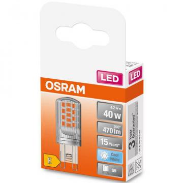 Bec LED Osram PIN, G9, 4.2W, 470 lm, lumina neutra