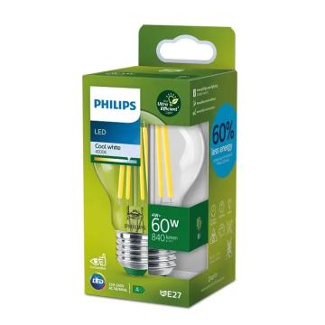 Bec LED Philips Classic A60, Ultra Efficient Light, E27