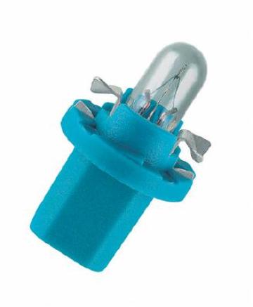 Bec bord BX8.5D soclu albastru 12V 1.2W set 10 buc. Osram