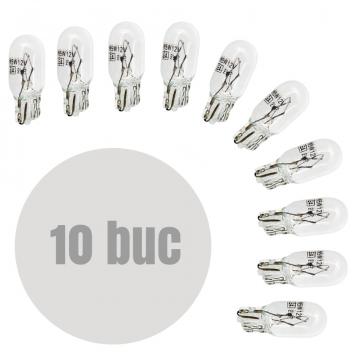 Bec de pozitie W5W - T10 12V 5W - set de 10 - Carguard