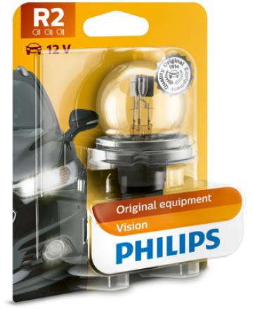 Bec far R2 12V 45/40W Vision (blister) Philips