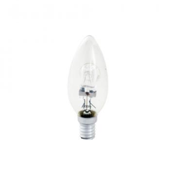 Bec halogen 42W 2800K Clear C35 E14