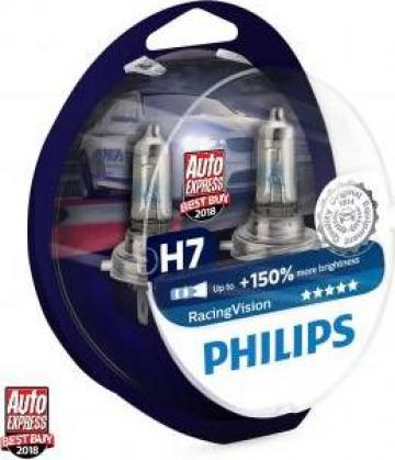 Bec halogen H7 Philips Racing Vision +150%