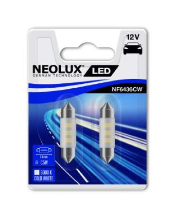 Bec led 12V 0.5W SV8.5-8 blister 2 buc. Neolux