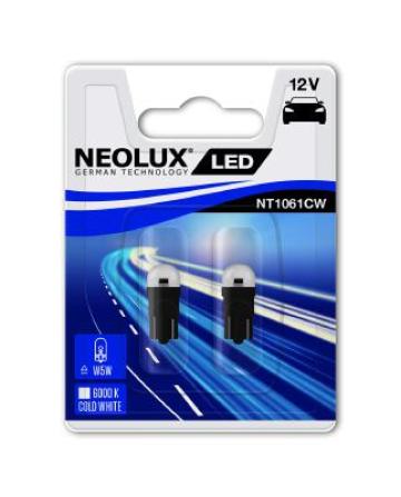 Bec led 12V 0.5W W2.1x9.5D blister 2 buc. Neolux