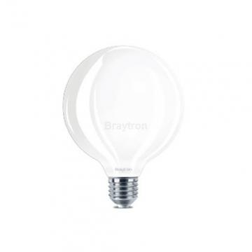 Bec led cu filament soft 7W G95 6500K E27