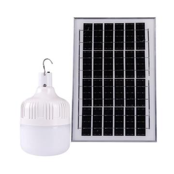 Bec solar LED cu panou solar 6V 2.3W