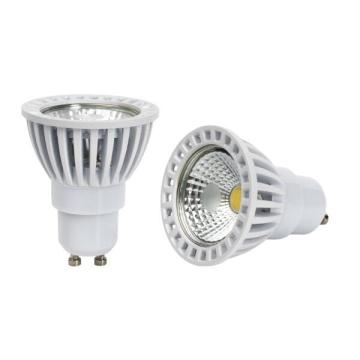Bec spot LED GU10 4W/220V 50 COB alb - alb cald - 2700k