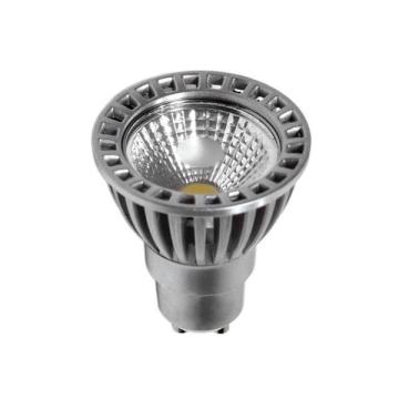 Bec spot LED GU10 6W/220V 50 COB dimabil - alb - 6000K