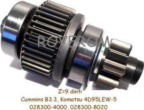 Bendix Z=9 dinti, demaror Cummins B3.3, Komatsu 4D95LEW-5