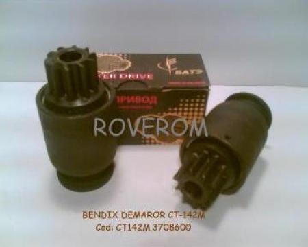 Bendix demaror CT142M, Amkodor, MTZ (10 dinti, d=16mm)