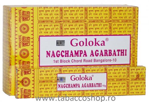 Betisoare parfumate Goloka Nag Champa 16gr