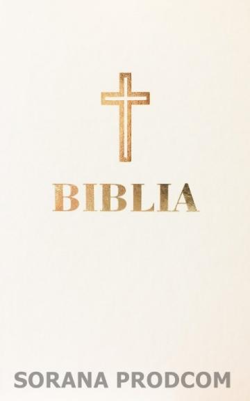 Biblie - editie omagiala 100 de ani de la Marea Unire - alba