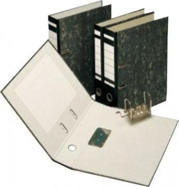 Biblioraft plastifiat/ marmorat, 5/8 cm, format A5, A4, A3