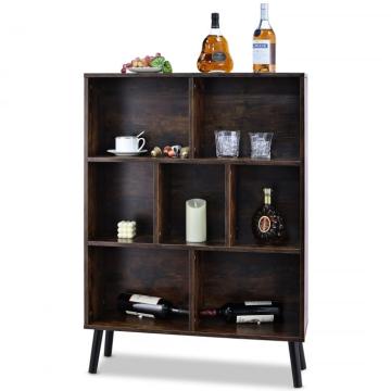 Biblioteca rustica vintage cu 3 nivele ODK