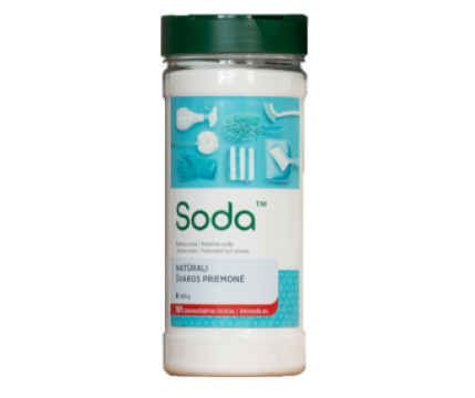 Bicarbonat de sodiu pentru curatat, 500g, Mr.Soda