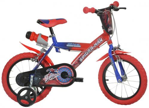 Bicicleta copii 14 '' Spiderman