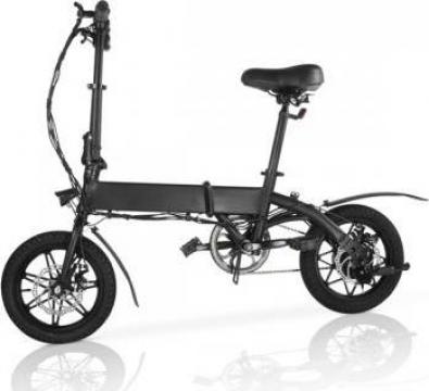Bicicleta electrica pliabila, roti 14, 3 viteze