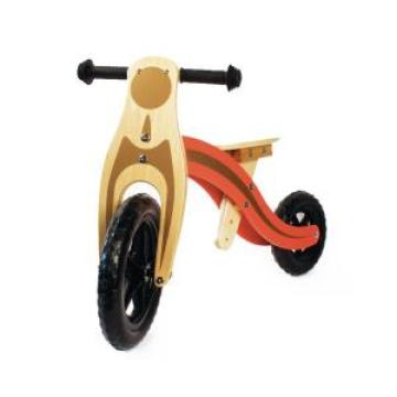Bicicleta fara pedale din lemn House of Toys