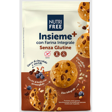 Biscuiti Insieme+ cu faina integrala fara gluten, 250g