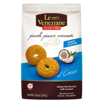 Biscuiti cu cocos fara gluten 250 g