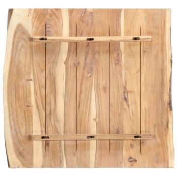 Blat de masa, 58x(50-60)x3,8 cm, lemn masiv de acacia