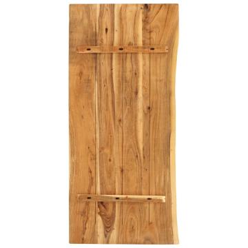 Blat lavoar de baie, 120 x 55 x 2,5 cm, lemn masiv