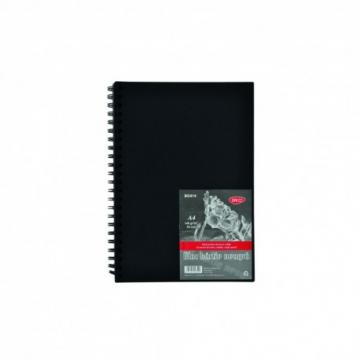 Bloc A4 hartie neagra 140gr 30 file Daco BD414