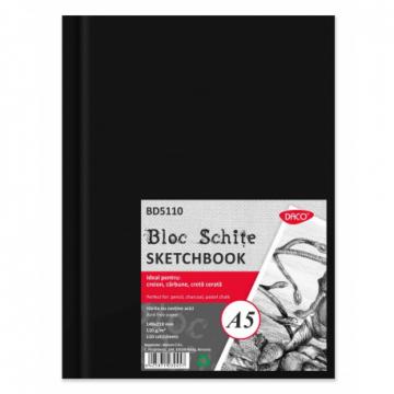 Bloc A5 schite 110g 110 file Daco BD5110
