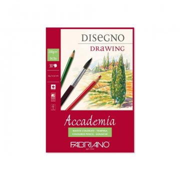 Bloc desen Accademia Disegno, A3, fara spira, Fabriano