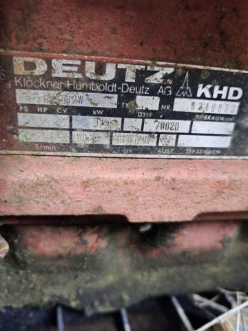 Bloc motor, piston, arbore, chiuloase Deutz F3L 912, 913