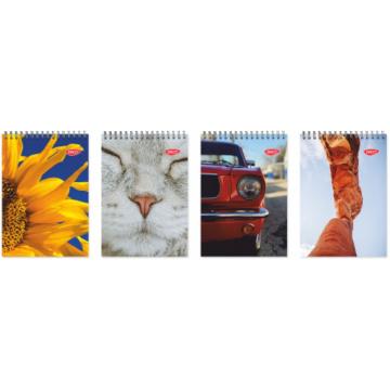 Bloc notes A6 spira 80 file Daco BN680DR
