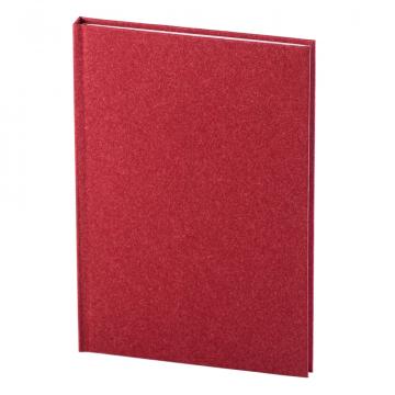 Bloc notes Natura, A5, liniat alb, rosu
