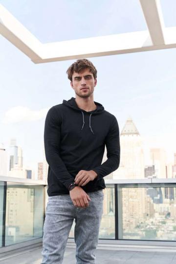 Bluza Adult Fashion Basic Long Sleeve Hooded Tee