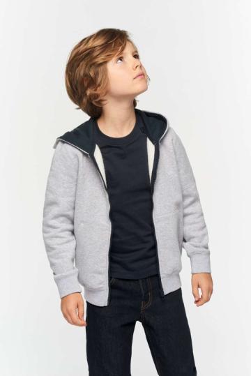 Bluzon Kids' full zip hooded sweatshirt
