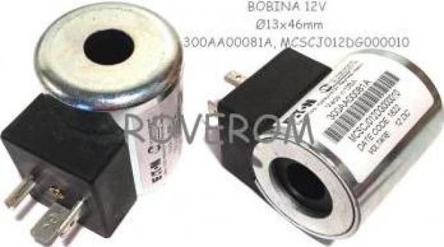 Bobina 12V, d13X46mm, electrovalva hidraulica