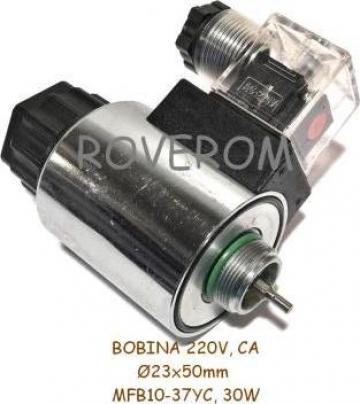 Bobina 220V, D23x50mm electrovalva hidraulica