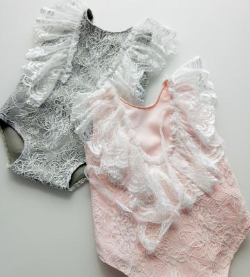 Body bebe Coralia roz 0-3 luni