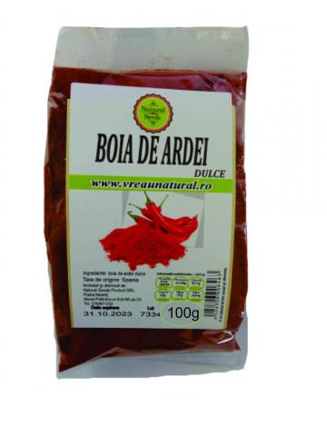 Boia ardei dulce 100gr, Natural Seeds Product