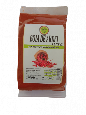 Boia ardei iute, Natural Seeds Product, 1Kg