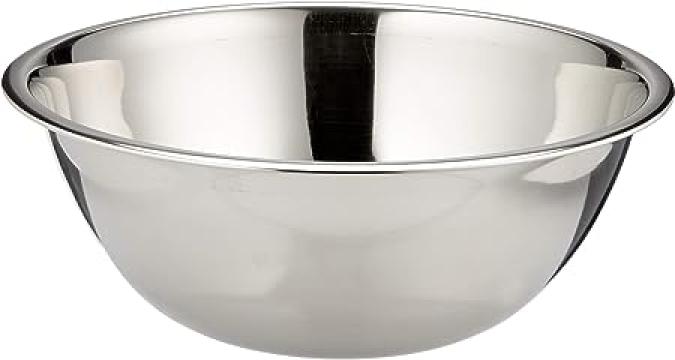 Bol castron inox supa, ciorba 16 cm