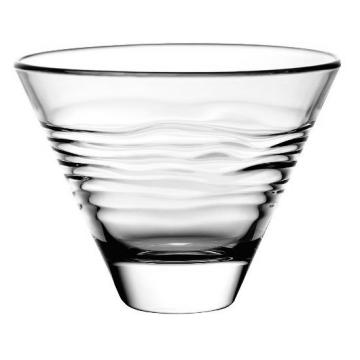 Bol conic din sticla temperata Vidivi Oasi 330ml 12x10xh9cm