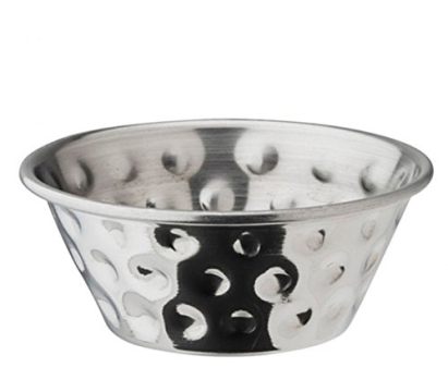 Bol pentru sos, cu relief, Culinaro, D6xh2cm, 44ml, din inox
