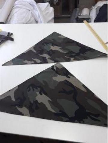 Bonete triunghi army - cameleon
