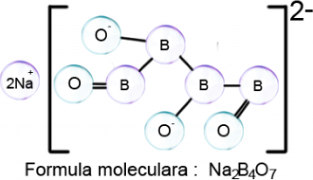 Borax (Tetraborat de sodiu) decahidrat p.a.