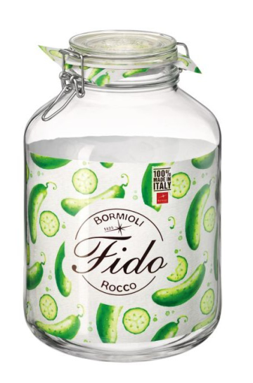 Borcan cu inchidere ermetica Bormioli Fido 3000ml (1.49250)