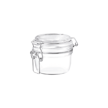 Borcan sticla cu inchidere ermetica Bormioli Fido 125ml