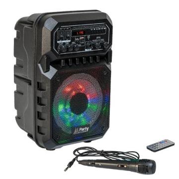 Boxa portabila iluminata LED 6.5 inch/16 cm 15W RMS