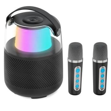 Boxa portabila pentru karaoke T-908 cu 2 microfoane fara fir